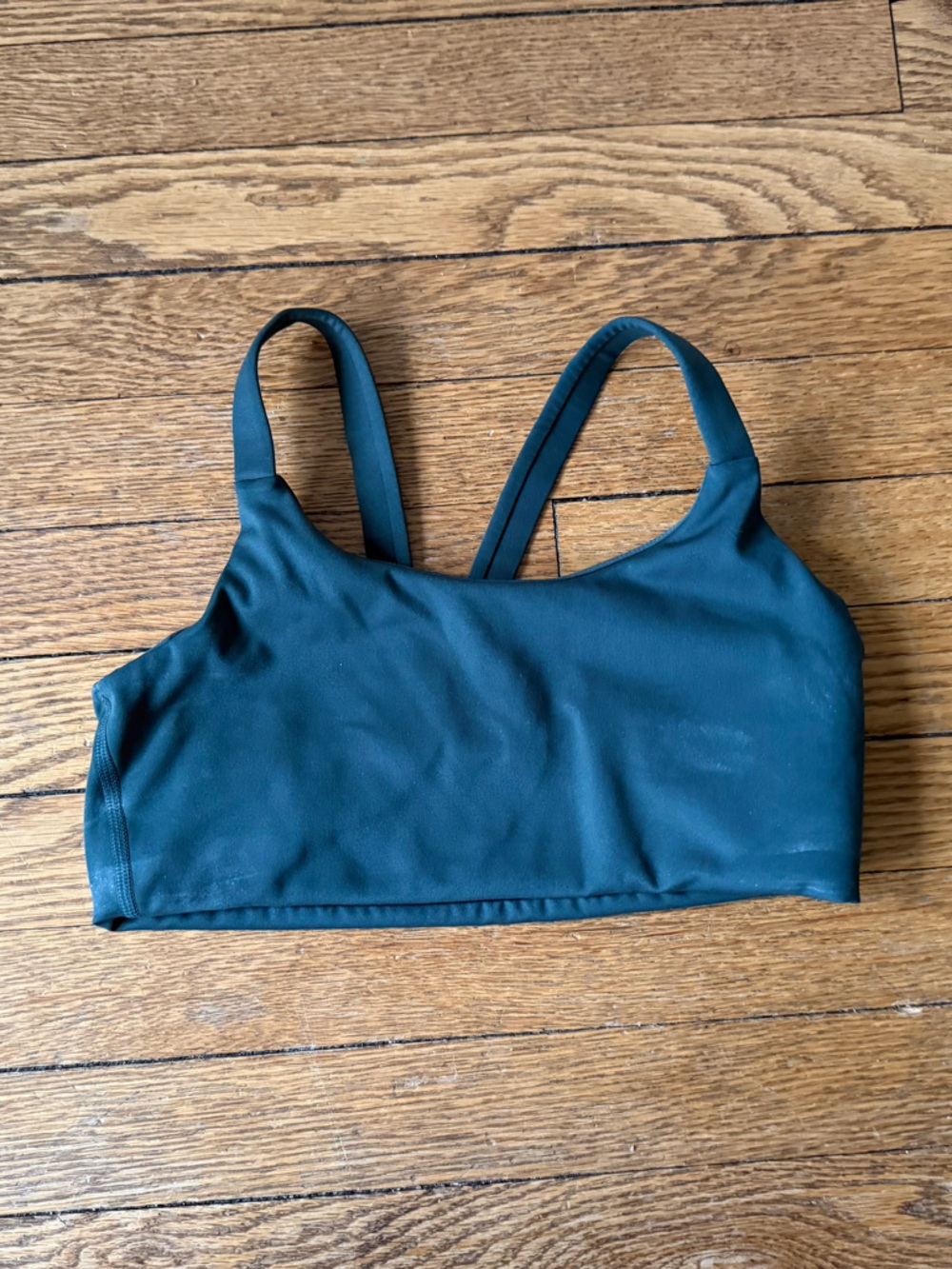 girlfriend collective Long Line Sports Bra - Size Small